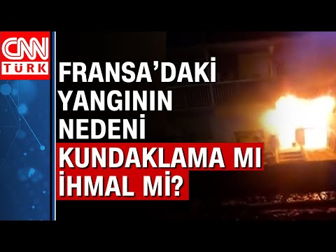 Fransa'da 7 katlı apartman kül oldu! Yangında 5'i çocuk 10 kişi öldü