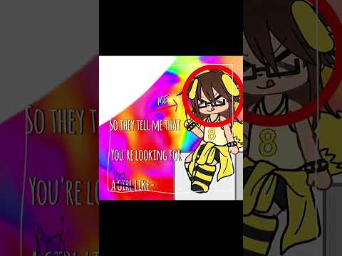 So they tell me that you're looking for a girl like me 😝 // #gacha #gachalife #animation #gachatuber