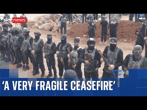 Sky News reports from Syria as fragile Sweida ceasefire holds