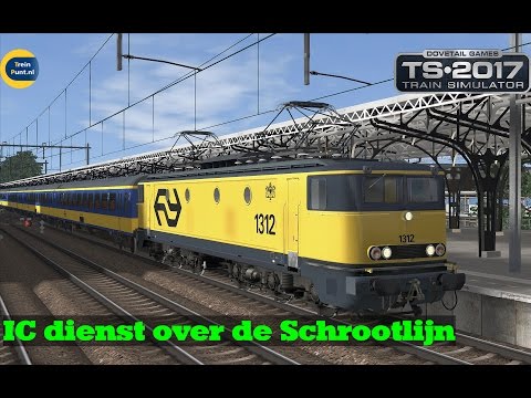 IC dienst over de Schrootlijn | NS 1312 | Train Simulator 2017
