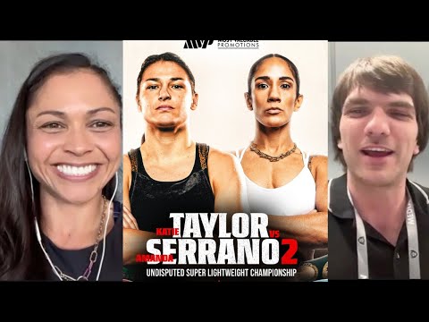 WHO WINS KATIE TAYLOR AMANDA SERRANO REMATCH? WOMEN’S CHAMP LULU HAWTON GIVES HER FINAL PICK