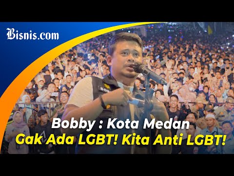 Bobby Nasution Sebut Kota Medan Anti LGBT