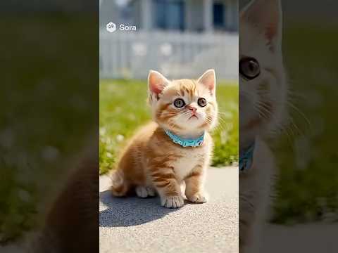 The Kitten Who Remembered He’s a God 🐱🌎