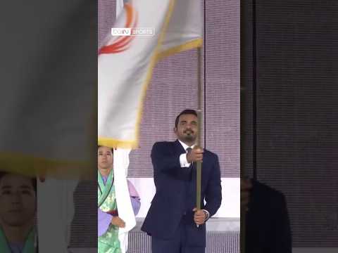 🇶🇦 دولة قطر تتسلم علم المجلس الأولمبي الآسيوي لاستضافة دورة الألعاب الآسيوية في نسخ...