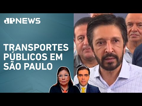 Ricardo Nunes fala sobre situação de mototáxis e empresas de ônibus investigadas