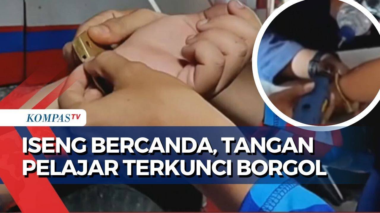 Tangan Terkunci Borgol karena Bercanda, Siswa di Borgol Minta Pertolongan Damkar