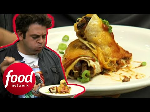 Adam Gets Impressed By A Succulent Brisket Enchilada | Man V Food: The Carnivore Chronicles