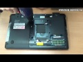 Инструкция по разборке, сборке и чистки от пыли ноутбука Samsung NP300. Замена процессора.