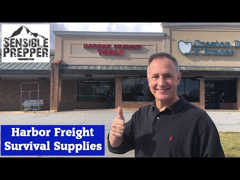 Harbor Freight Bug Out Bag!