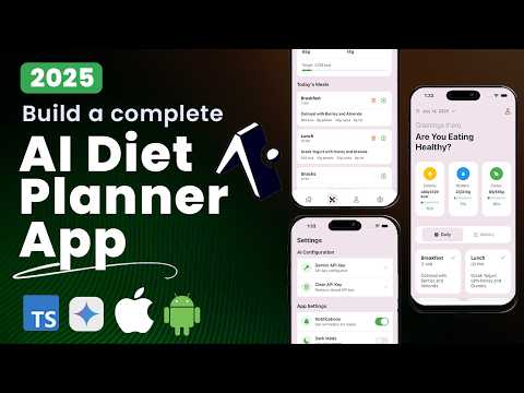 Build an AI-Powered Diet Planner App with Expo, React Native & Google Gemini | Part 1