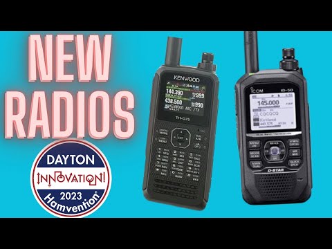 Hamvention 2023: New Radios!  ICOM ID-50, Kenwood TH-D75 & MORE!