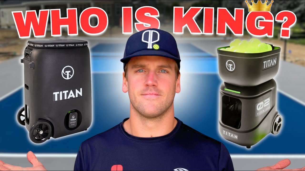 Which Ball Machine is RIGHT for you? Titan One vs Titan Ace