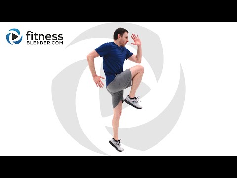 Intense at Home HIIT Routine - No Equipment HIIT Workout Video (With Low Impact Modifications)