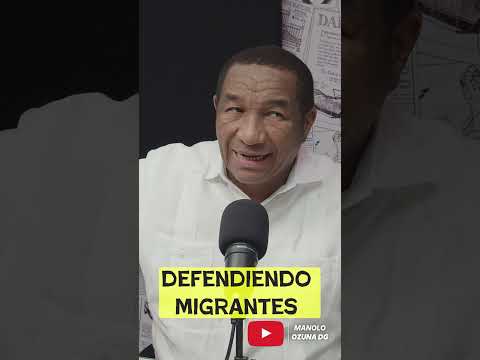 PABLO ULLOA DEFENDIENDO A LOS MIGRANTES