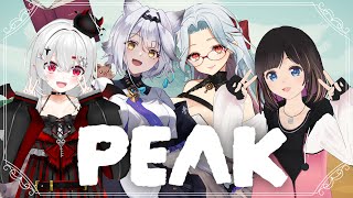 【 #peak 】登山コラボ！3つ目の山を越えたいんです…！《よきゅ視点》【 #新人vtuber / #宵吸あけル 】 #乙奈りの #桜月花