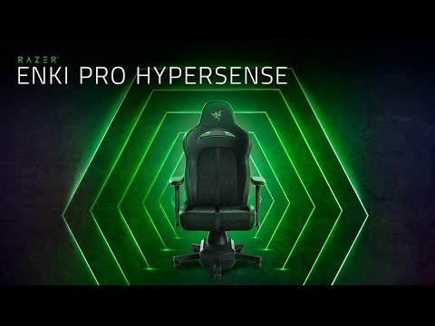 Razer Enki Pro HyperSense | All-day Comfort. All-in Immersion.