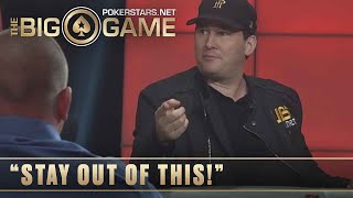 The Big Game S1 ♠️ W7, E5 ♠️ Phil Hellmuth and Tony G frustrated ARGUMENT ♠️ PokerStars