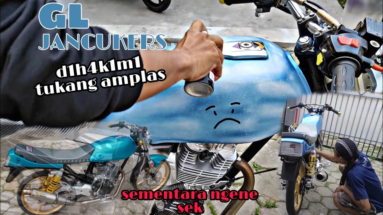 Modifikasi Honda GL Max Pro Bokong Kotak Part 2 By Cupris Motovlog