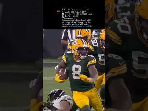 What will Josh Jacobs do in year two with Green Bay?  #GreenBay #FantasyFootball #JoshJacobs.