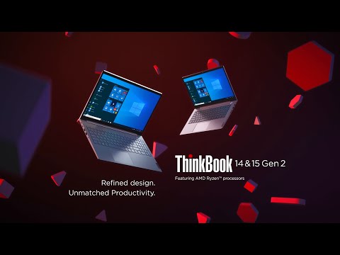 ThinkBook 14 and 15 Gen 2 (AMD) Product Tour