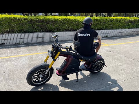 Rooder mangosteen knight m8s electric motorcycle 72v 4000w 80km/h