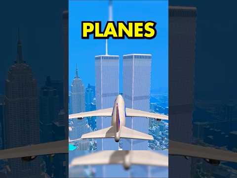 PLANES vs BUILDINGS IN GTA GAMES
