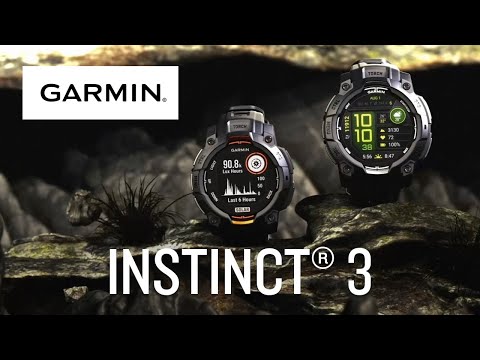 Garmin | Instinct® 3 | Montre GPS connectée et robuste conçue pour être portée partout