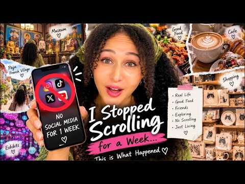 I Stopped Mindlessly Scrolling for a Week and Lived Like a Millennial Kid Again!