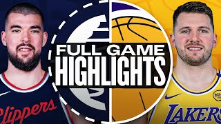 CLIPPERS at LAKERS | FULL GAME HIGHLIGHTS | February 28, 2025