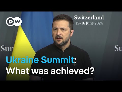 Ukraine Peace Summit: Why some nations didn't sign the declaration | DW News