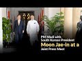 Modi, Moon Jae-in address joint press meet