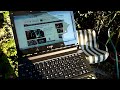 Asus U36SD Notebook im Outdoor Gebrauch