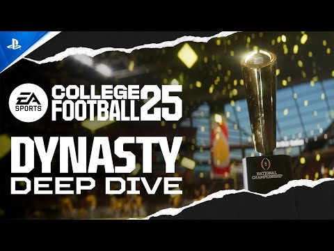 College Football 25 - Dynasty Deep Dive | PS5 Games