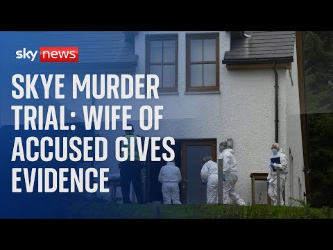 Wife of man accused of shooting spree tells court how he attacked her with knife