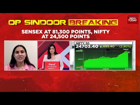 Stock Market Latest News: Sensexa At 81,300 Points, Nifty At 24,500 Points | India Today