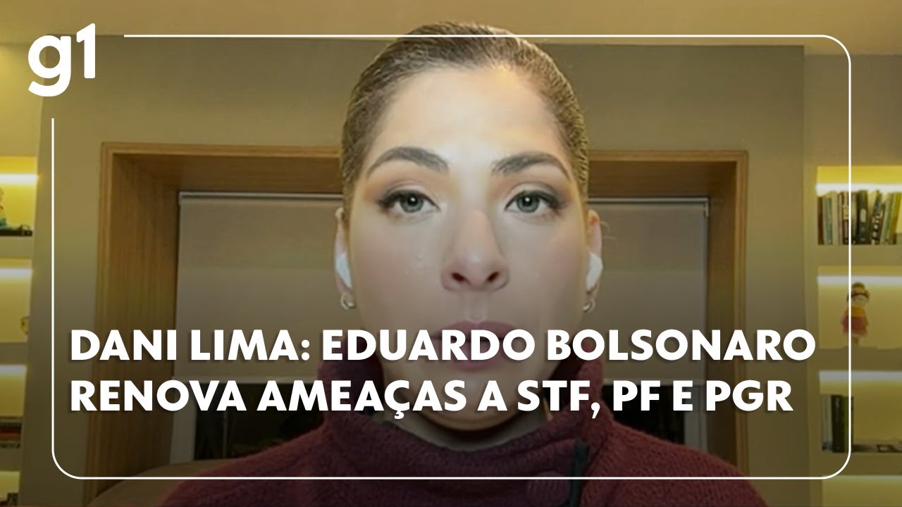 Eduardo Bolsonaro renova ameaças a STF  Polícia Federal e PGR e agrava própria situação jurídica #g1