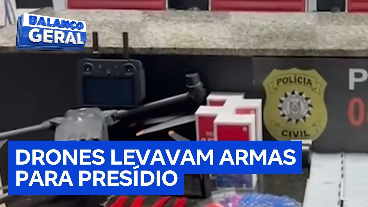 Criminosos usam tecnologia de ponta para burlar segurança e abastecer presídio TV Online Criminosos usam tecnologia de ponta para burlar segurança e abastecer presídio