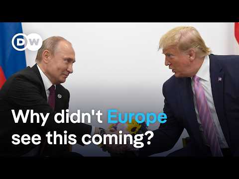 European leaders meet as US-Russia talks on Ukraine leave them scrambling | DW News