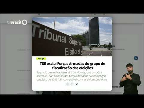 TSE exclui Forças Armadas da fiscalização das urnas eletrônicas