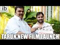 Tarun - Ram Entertainers production No. 1 movie launched