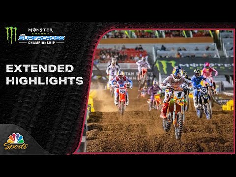 Supercross 2024 EXTENDED HIGHLIGHTS: Round 17 in Salt Lake City | 5-11-24 | Motorsports on NBC