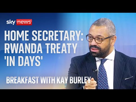 Rwanda: UK working on a 'legally binding treaty', says Home Secretary