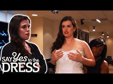 Video: Body Conscious Bride Heartbroken Her Dream Dress Is Too Small I Say Yes To The Dress Atlanta