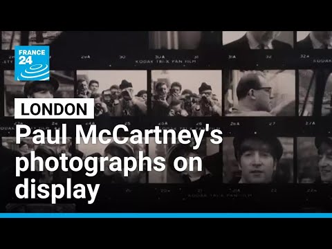 Paul McCartney's personal photographs on display in London • FRANCE 24 English