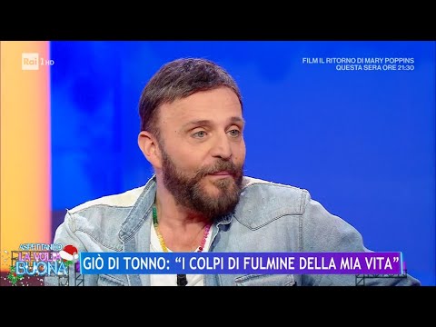 Giò Di Tonno "I colpi di fulmine della mia vita" - La volta buona 28/12/2023