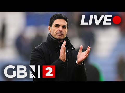 WATCH LIVE: Arsenal's Mikel Arteta and a player hold a press conference