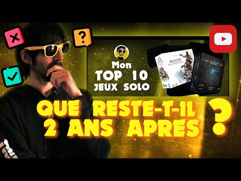 Je RÉAGIS à mes 10 JEUX SOLOS préférés