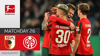 FC Augsburg — 1. FSV Mainz 05 2-1 | Highlights | Matchday 26 – Bundesliga 2021/22