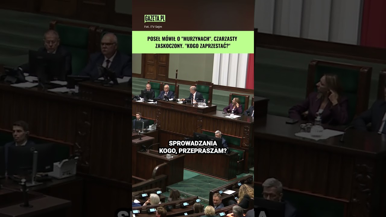 Rasistowska wypowiedź Witolda Tumanowicza. Tak zareagował Czarzasty #shorts