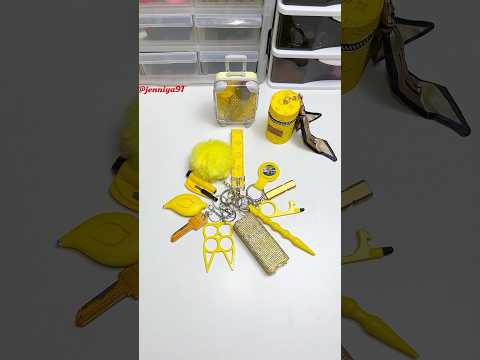 💛💛💛#diy #bts #asmr #gift #giftideas #relax #keychain #women #mini #selfdefense #safetyfirst #usa
